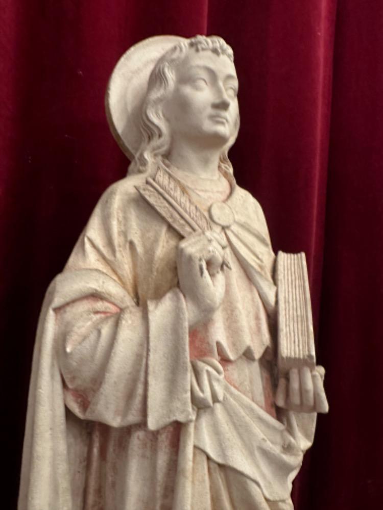 1 Gothic - Style Sculpture St. John Evangelist