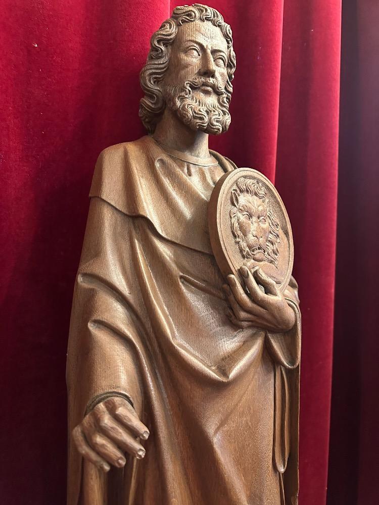 1 Gothic - Style Sculpture St. Marc The Evangelist