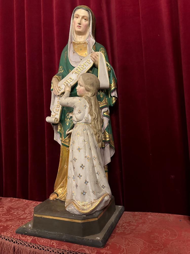 1 Gothic - Style St. Anne Statue