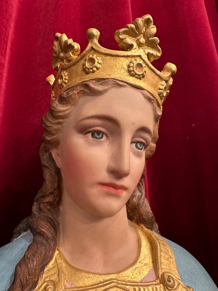 1 Gothic - Style St. Catherine Statue