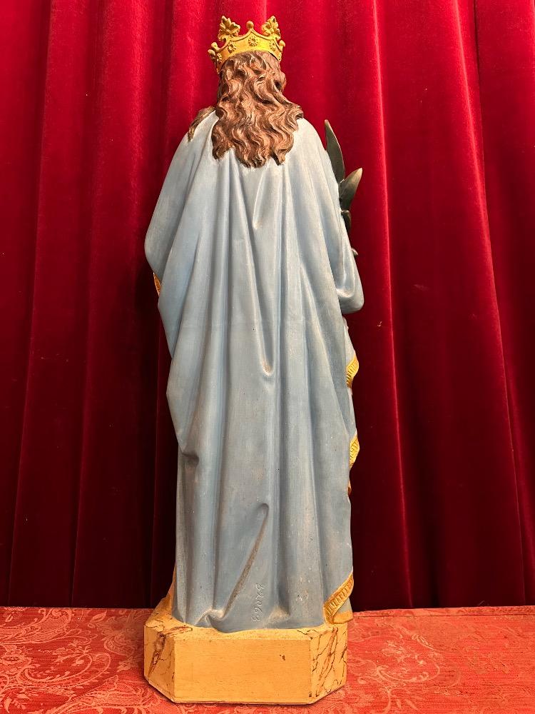 1 Gothic - Style St. Catherine Statue