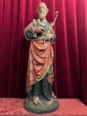 1 Gothic - Style St. Joachim Sculpture