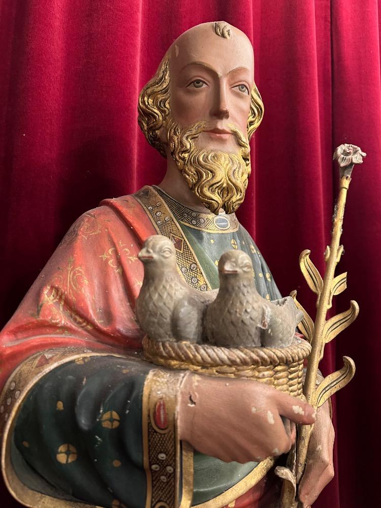 1 Gothic - Style St. Joachim Sculpture