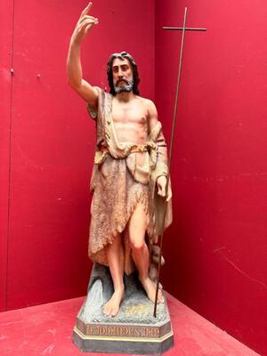 1 Gothic - Style St. John The Baptist Statue