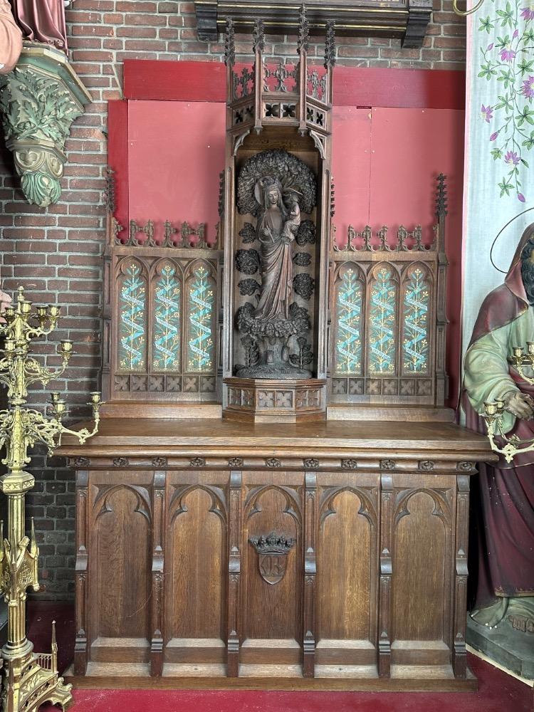 1 Gothic - Style St. Mary Altar