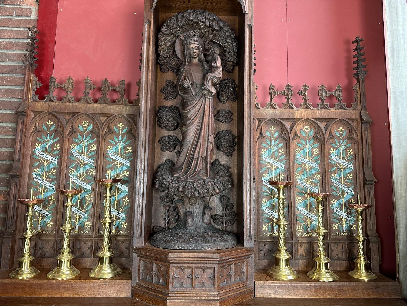 1 Gothic - Style St. Mary Altar