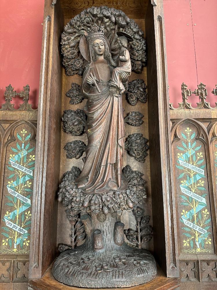 1 Gothic - Style St. Mary Altar