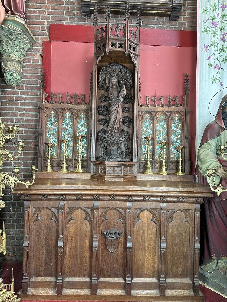 1 Gothic - Style St. Mary Altar