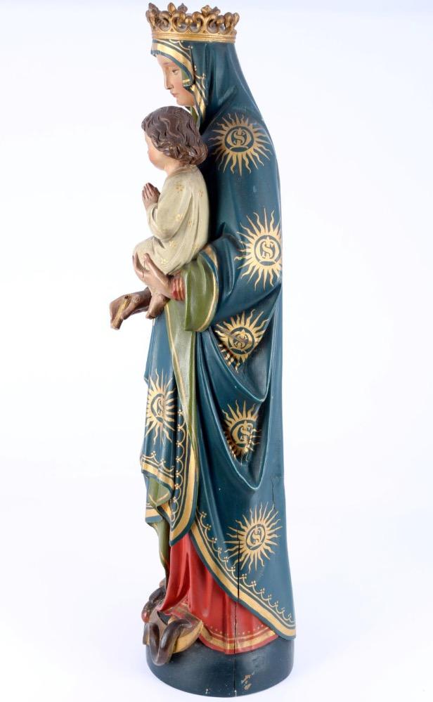 1 Gothic - Style St. Mary With Child