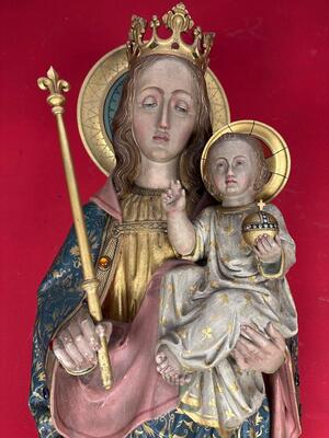 1 Gothic - Style St. Mary With Child