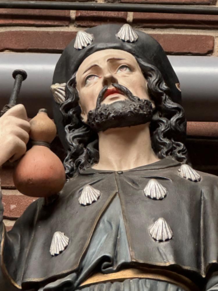 1 Gothic - Style St. Rochus Statue