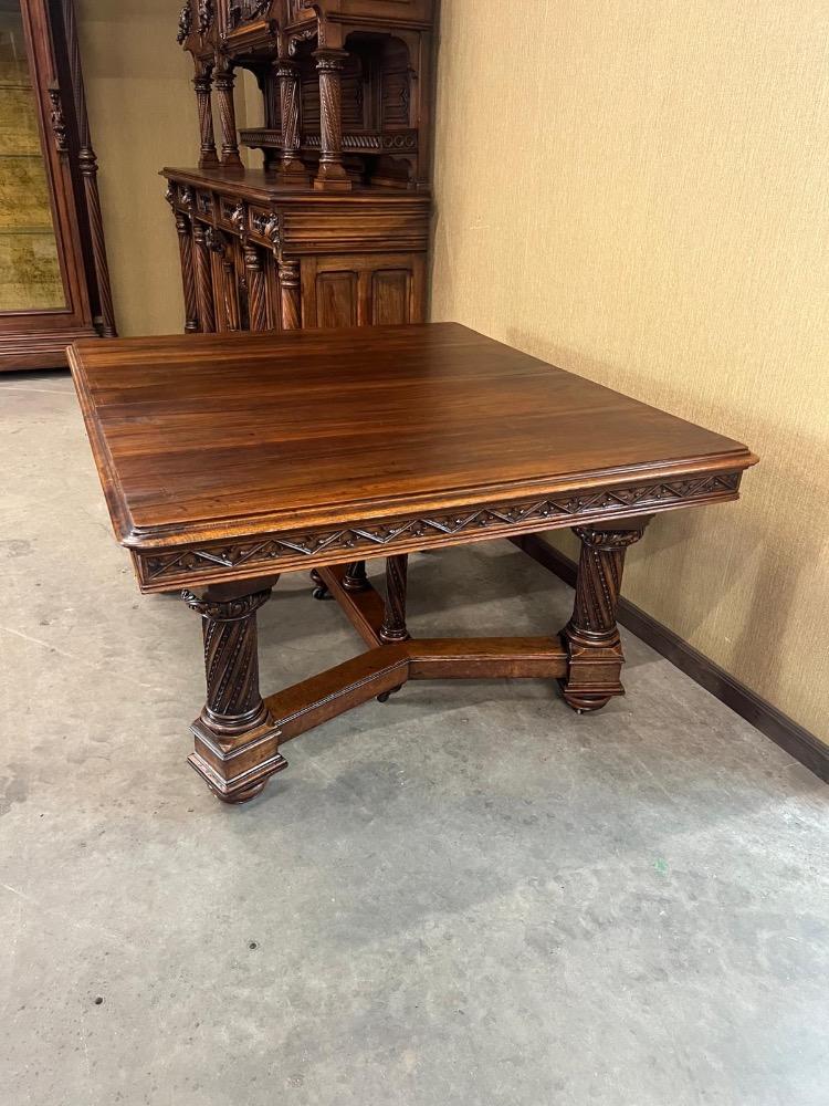 1 Gothic - Style Table Signed: V. Aimone