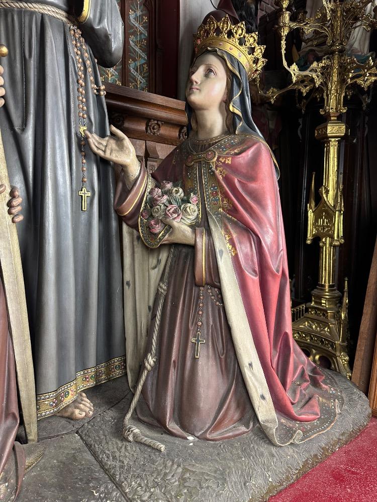 1 Gothic - Style The Third Order Scene Of St. Francis”, With St. Elisabeth And St. Louis