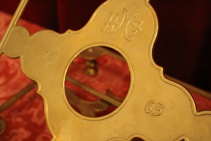 Missal Stand en Brass / Bronze, Dutch 18 th century