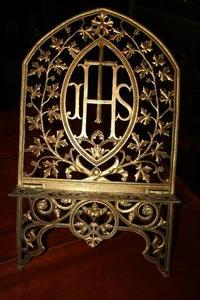Missal Stand en Brass / Bronze, France 19th century