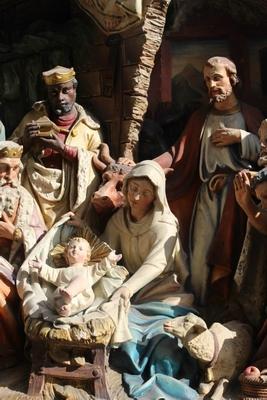 Nativity Scene Signed : 