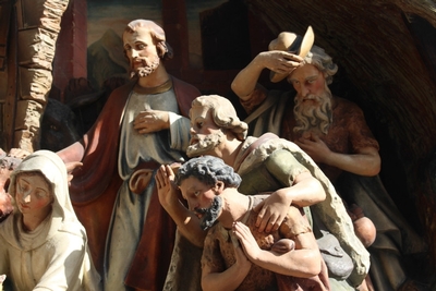 Nativity Scene Signed : 