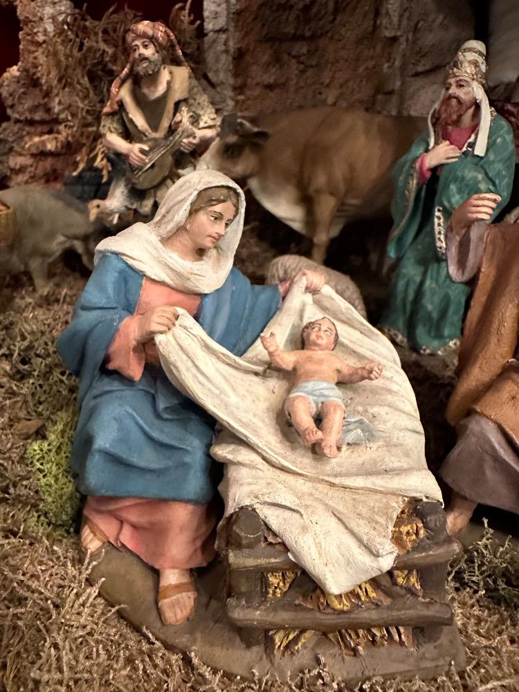 1  Nativity Set Signed : M. Muns