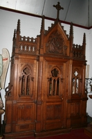 Packing Confessional For U.S.A. 2016. en wood oak, France 19th century