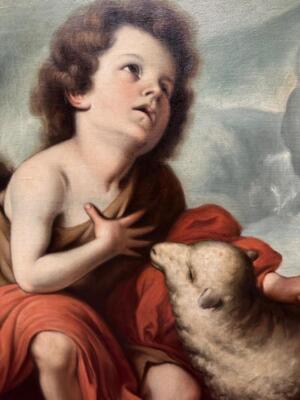 Painting After: Bartolome Murillo. 