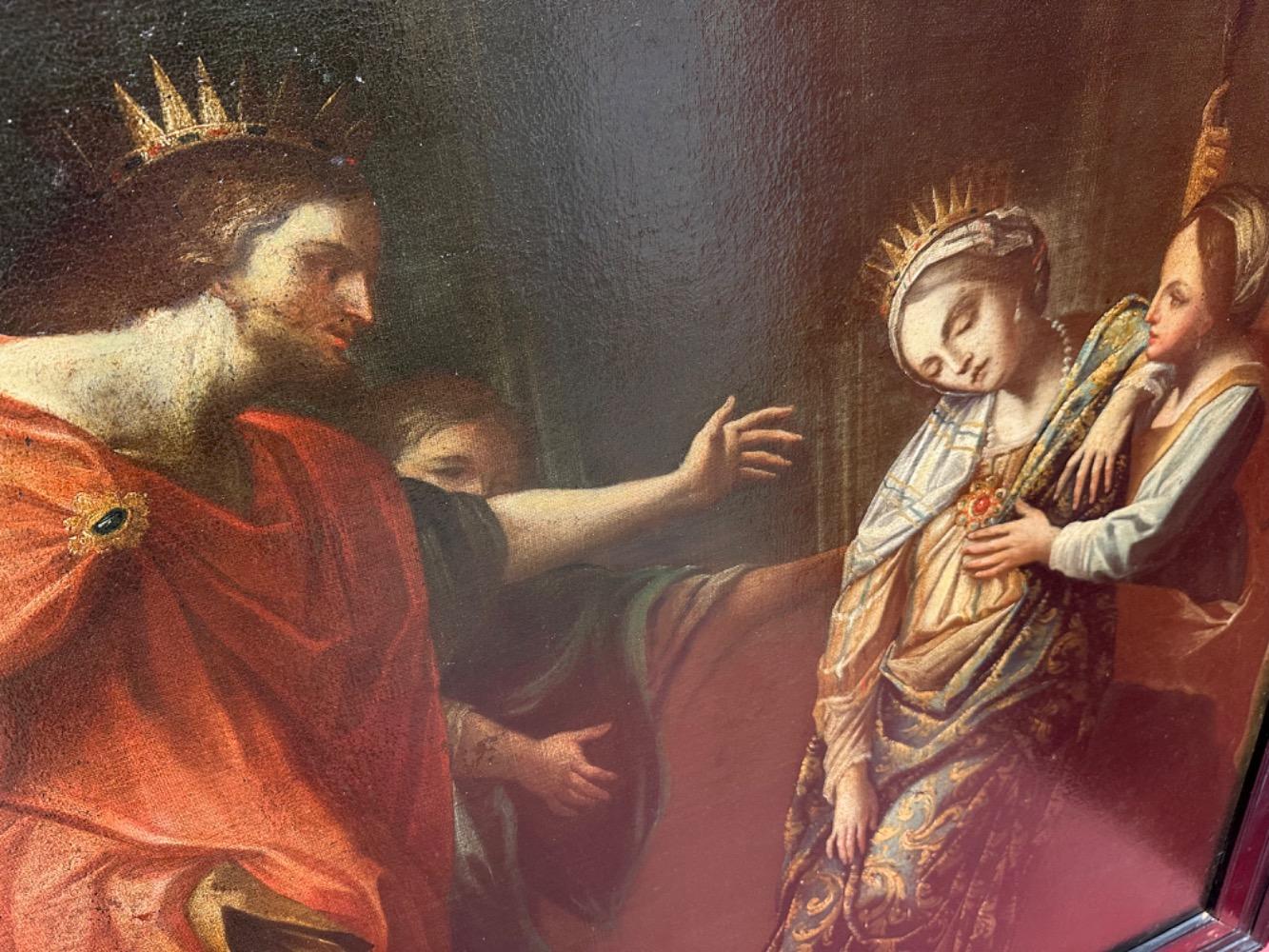 1  Painting King David Meeting Abigail