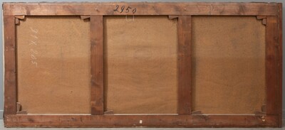 Painting Louis Justin Maurice Perrey (1856-1904) Expected !