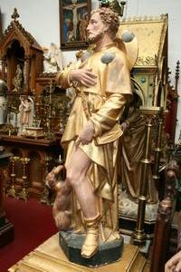 Religious Statue en Terra-Cotta, France 19th century