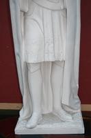 Religious Statue en Plaster, Dutch 19 th century