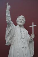 Religious Statue en TERRA - COTTA, FRANCE 19 th century