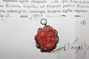 Reliquary Italy 19th century (1823)