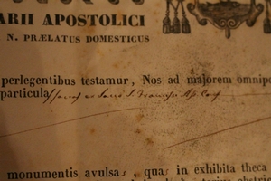 Reliquary Italy 19th century (1857)