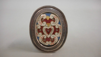 Reliquary en silver, 18 th century