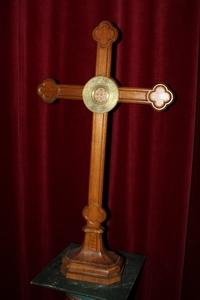 Reliquary - Cross With Multi - Reliquary Belgium 19th century