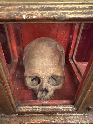 Reliquary - Relic  en Wood / Glass, Italy
