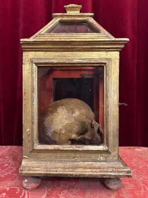Reliquary - Relic  en Wood / Glass, Italy