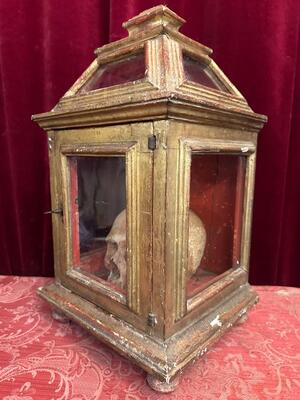Reliquary - Relic  en Wood / Glass, Italy
