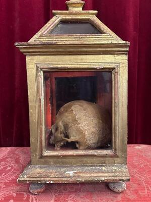 Reliquary - Relic  en Wood / Glass, Italy