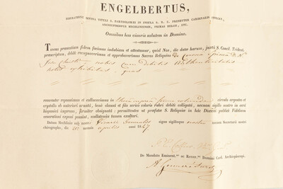 1  Reliquary - Relic  Corona Spinea Domini Nostri Jesu-Christi With Original Document