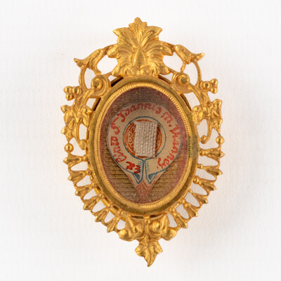 1  Reliquary - Relic Ex Lineo S. Joannis M. Vianney.
