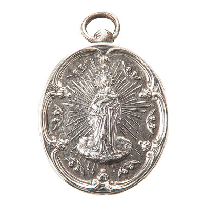 1  Reliquary - Relic Lacte B. Mariae Virg.