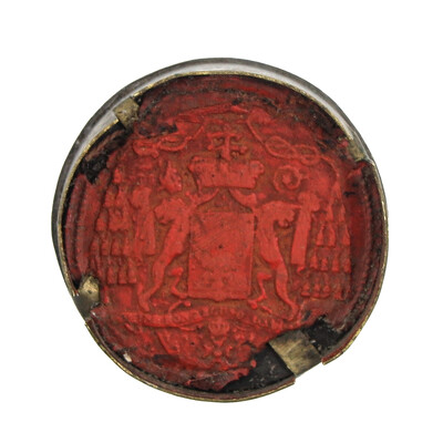 1  Reliquary - Relic  Saint Anne, Mother Of Mary And Grandmother Of Christ (Patron Saint Of Mothers And Families) With Original Document