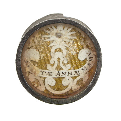 1  Reliquary - Relic  Saint Anne, Mother Of Mary And Grandmother Of Christ (Patron Saint Of Mothers And Families) With Original Document