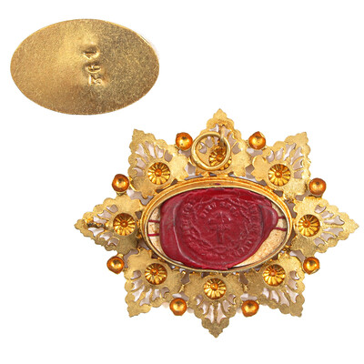 1  Reliquary - Relic Saint Bernadette Soubirous, Virgin (Patron Saint Of The Sick)