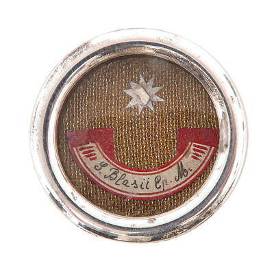 1  Reliquary - Relic St. Blasius With Original Document ! Expected !
