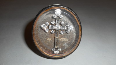 Reliquary - Relic True Cross  Belgium 19 th century