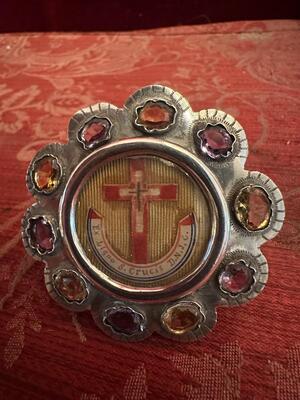 1  Reliquary - Relic True Cross Originally Sealed
