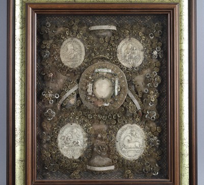 Reliquary - Relics. Austria 19 th century