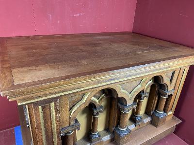 1 Romanesque Altar All Sides Equal