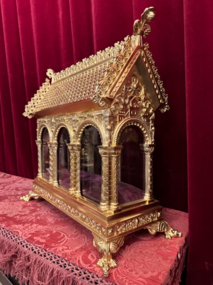 1 Romanesque - Style Large Reliquary