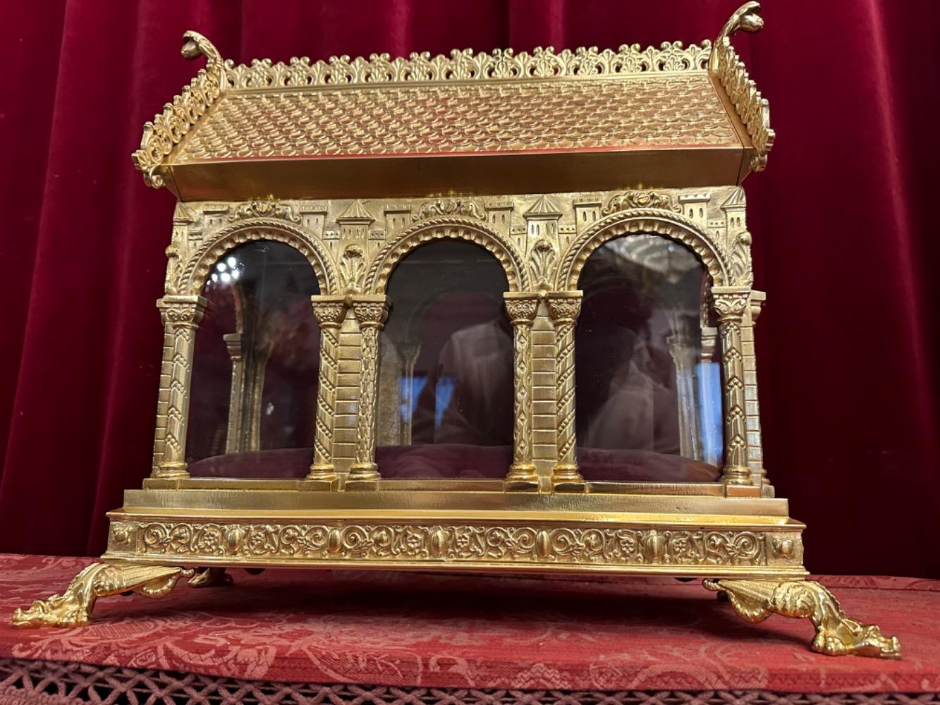 1 Romanesque - Style Large Reliquary